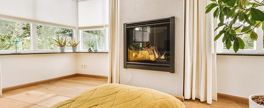 Residential Fireplace Ceramic Glass Installation in West Whittier-Los Nietos, CA