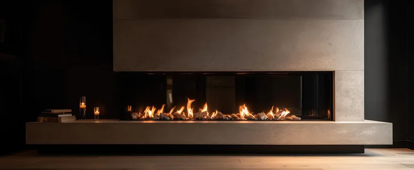 Gas Fireplace Ember Bed Design Services in West Whittier-Los Nietos, California