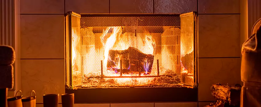 Mendota Hearth Landscape Fireplace Installation in West Whittier-Los Nietos, California