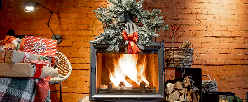 Travis Industries Linear Gas Fireplace Installation in West Whittier-Los Nietos, California
