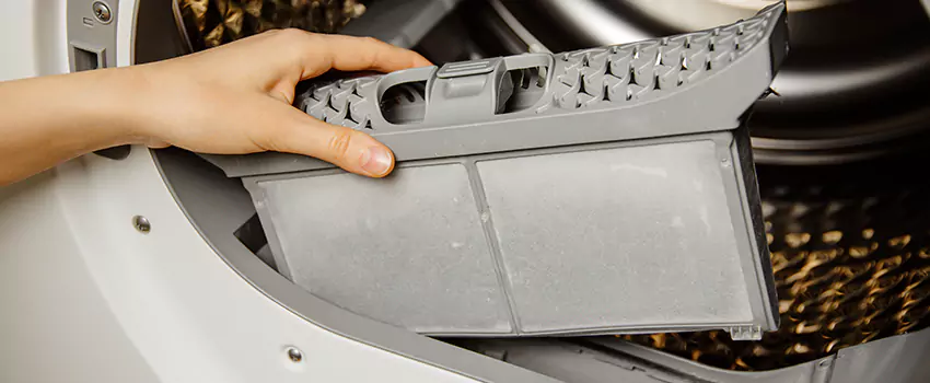 Signs Of A Clogged Dryer Lint Trap in West Whittier-Los Nietos, California