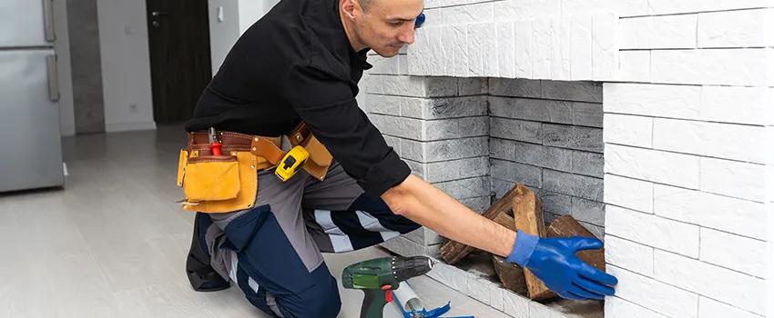 Fireplace Damaged Damper Frame Repair Services in West Whittier-Los Nietos, California