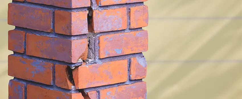 Repairing Cracked Porcelain Tiles for Fireplace in West Whittier-Los Nietos, CA
