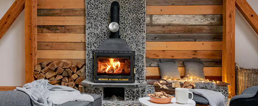 Thelin Hearth Products Direct Vent Gas Stove Fireplace Inspection in West Whittier-Los Nietos, California